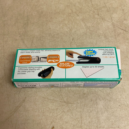 MAX HD-50DF TWIN LEVER FLAT CLINCH STAPLER FOR 2X2 COIN USA NEW FOR FLAT STAPLER