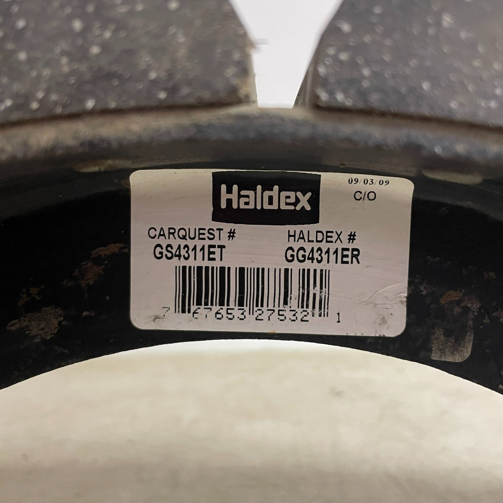 Haldex Relined Drum Brake Shoe Assembly 16.5"x7" S-Cam GG4311ER