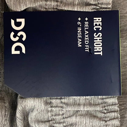 DSG Men's 6" Rec Shorts Mid Heather Gray DAM12111H BRAND NEW