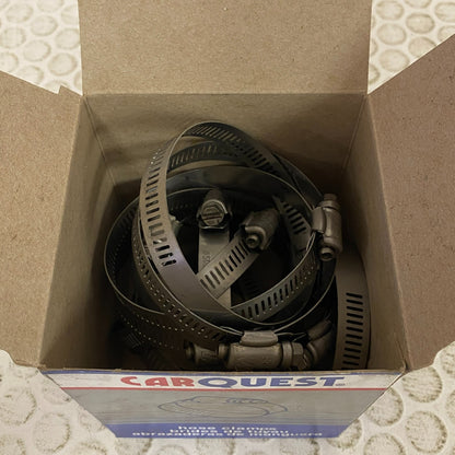 Carquest Stainless Steel Worm‑Gear 10 Hose Clamp 2¼″–3¾″ Model 6744‑5