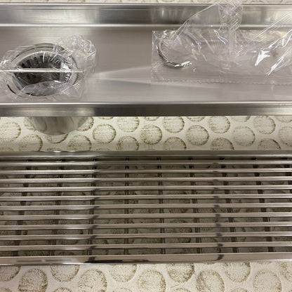 Signature Hardware 24" Carmen Linear Shower Drain Polished Stainless Steel