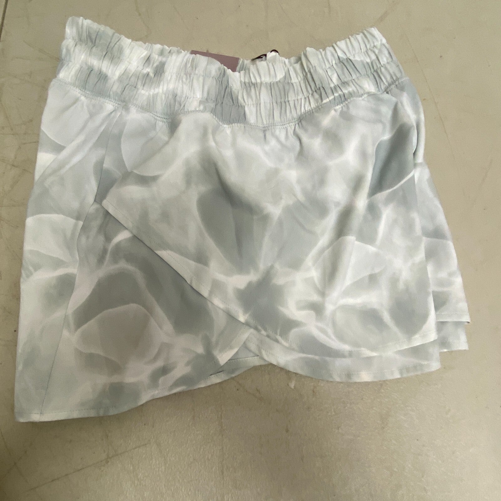 Calia 3" Inseam High Rise Step Up Short Aquatic Coral Light Green WAX12351PRT