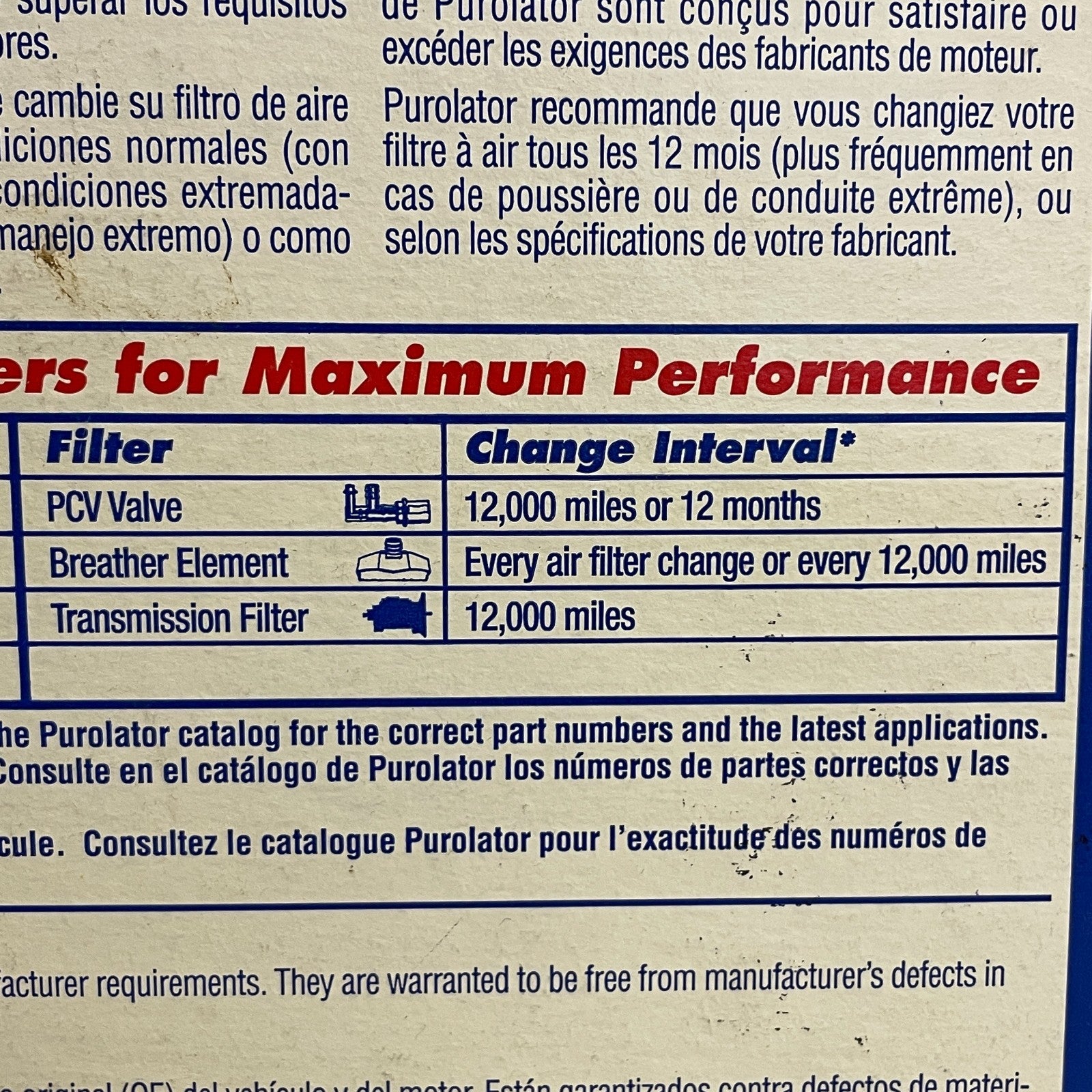 Purolator A45443 Engine Air Filter Premium PLUS