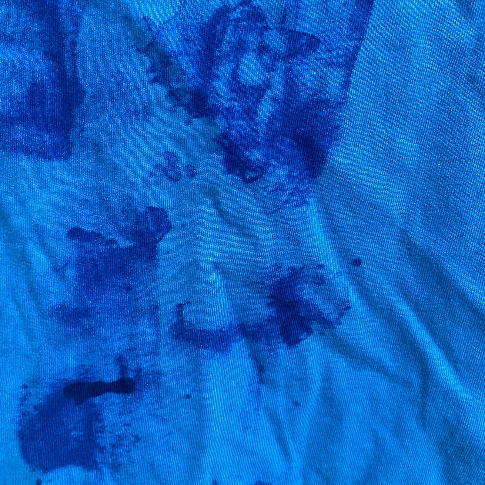 DSG Boys Printed Cotton Graphic Tee Stain Dye Ibize Blue Stylish DAB22100