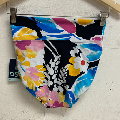 DSG Women's V High Waist Swim Bottoms Deco Floral Trendy Trop DSW2804PRT
