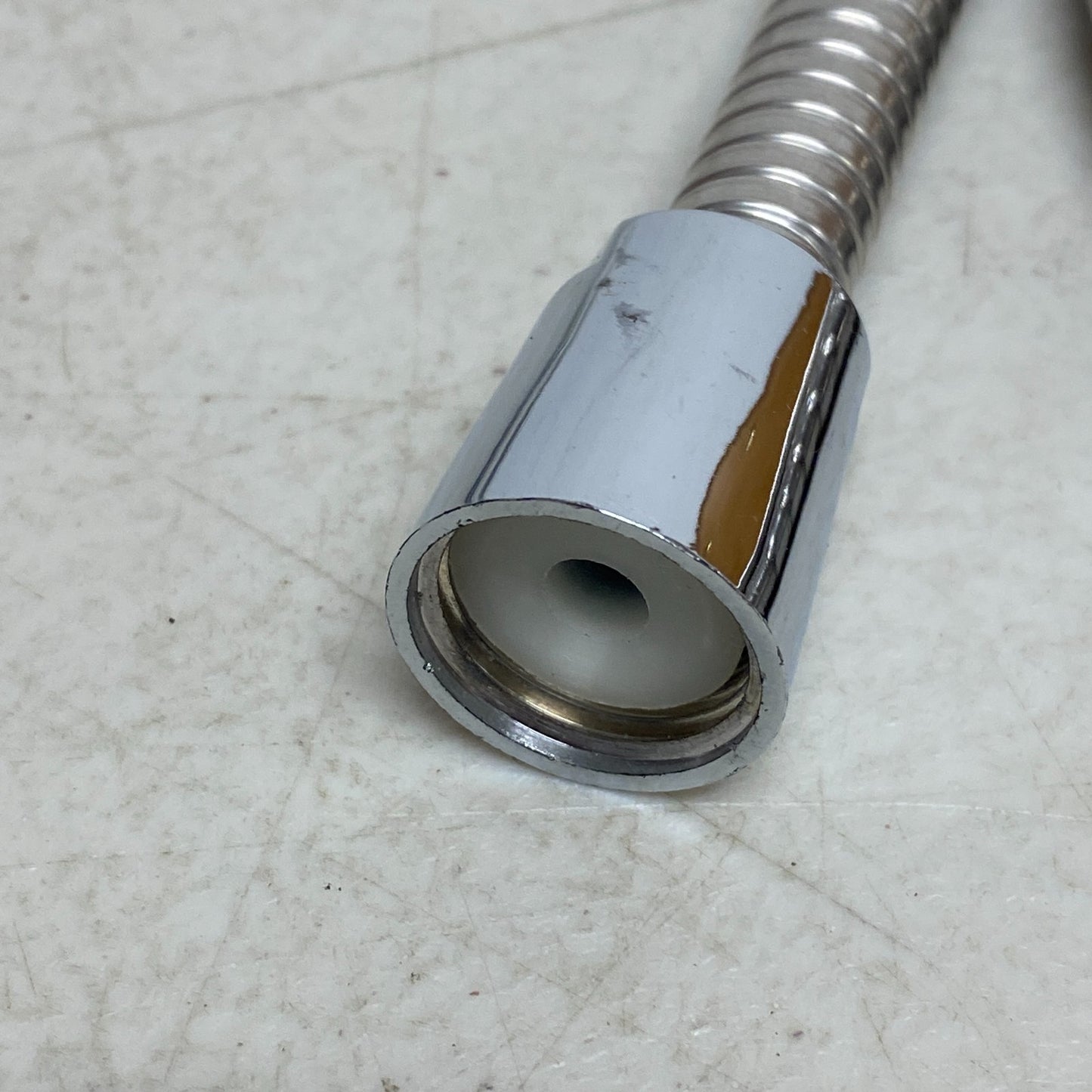 Camco 43716 Premium RV/Marine Shower Flex Hose 60" Chrome Replacement