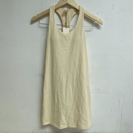 Calia Womens Energize Exercse Dress Washed Peach Solid Sleeveless WAX15035