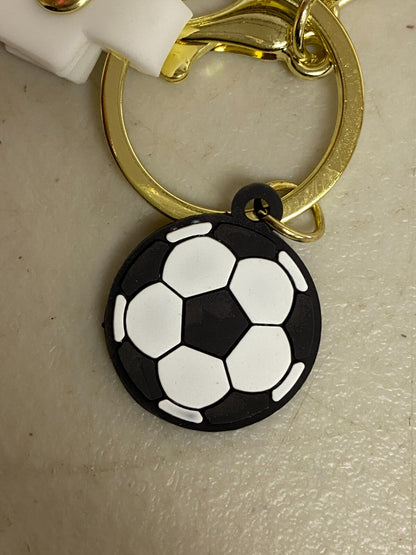 Soccer  Jersey  Silicone  Keychain For Backpacks  Soccer Bags football events