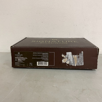 Signature Hardware Pendleton Valve Only Trim Kit - Metal Handle - Polished Chrom