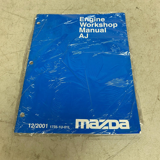 Mazda Engine Workshop Manual AJ 9999-95-EWAJ-02 , #559-1CP