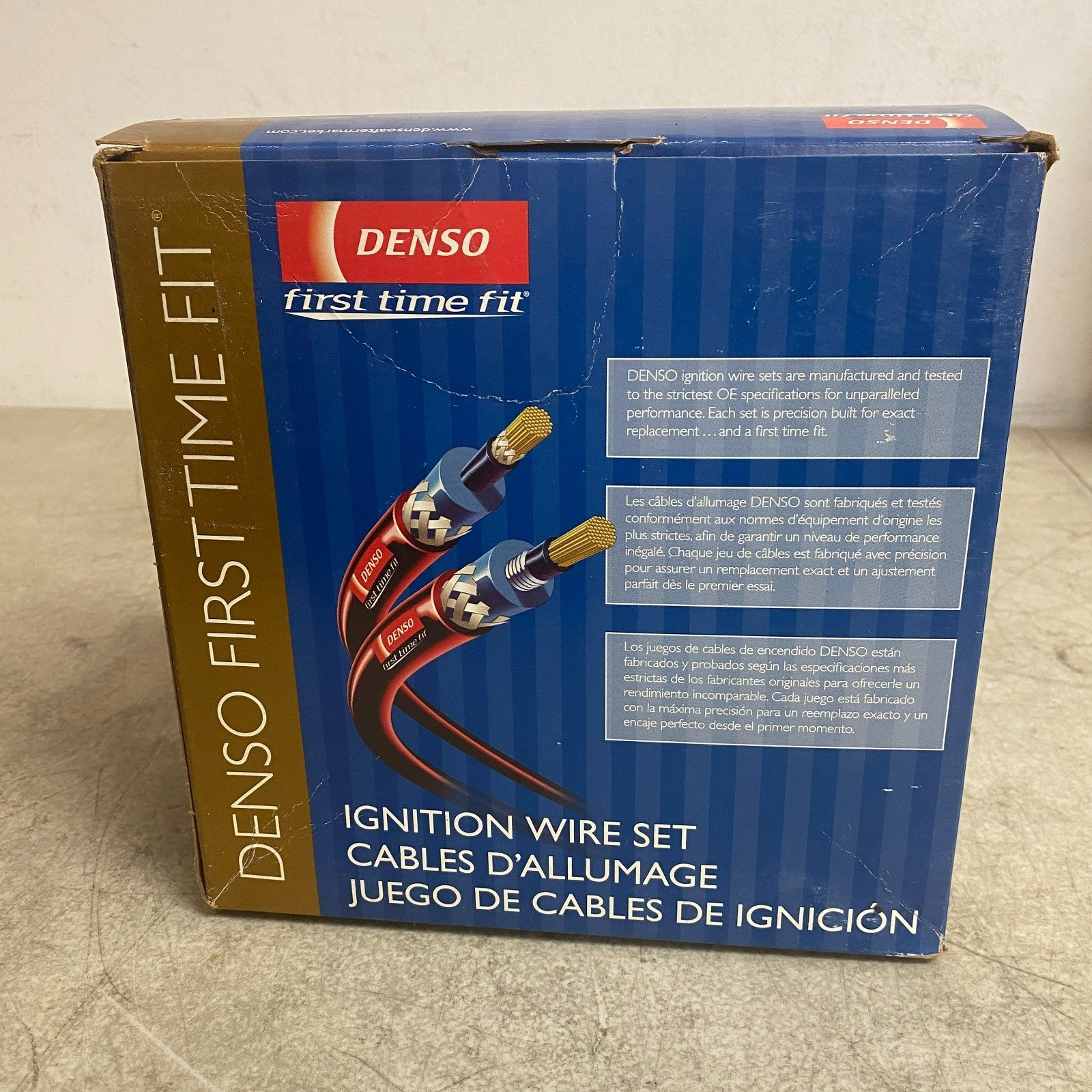 DENSO 671-6259 Spark Plug Ignition Wire Set 3.4L V6 Toyota Tacoma 4Runner Tundra