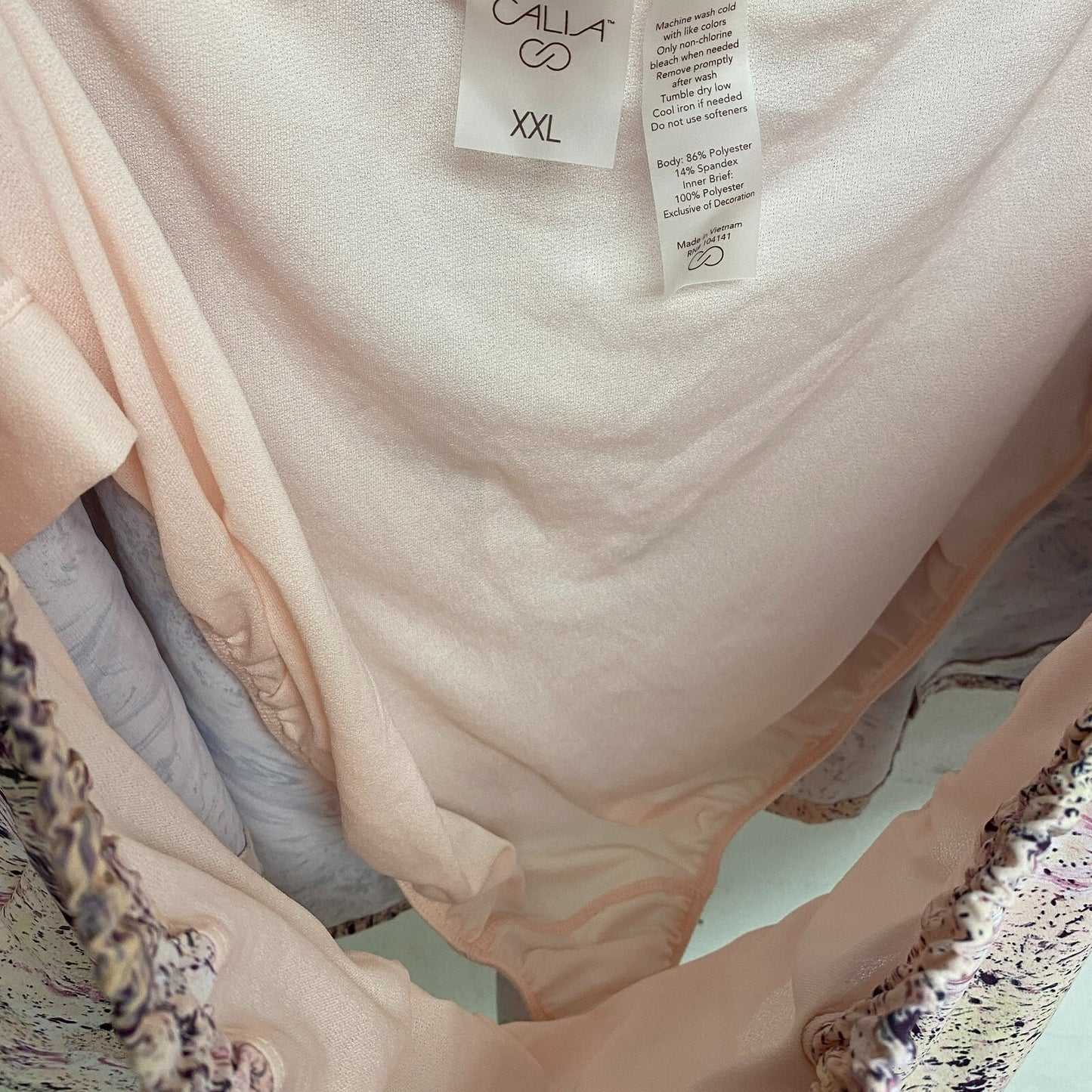 CALIA Women's 3 in Mid Rise Textured Pink Relaxed Infinity Run Short WAX12336PRT