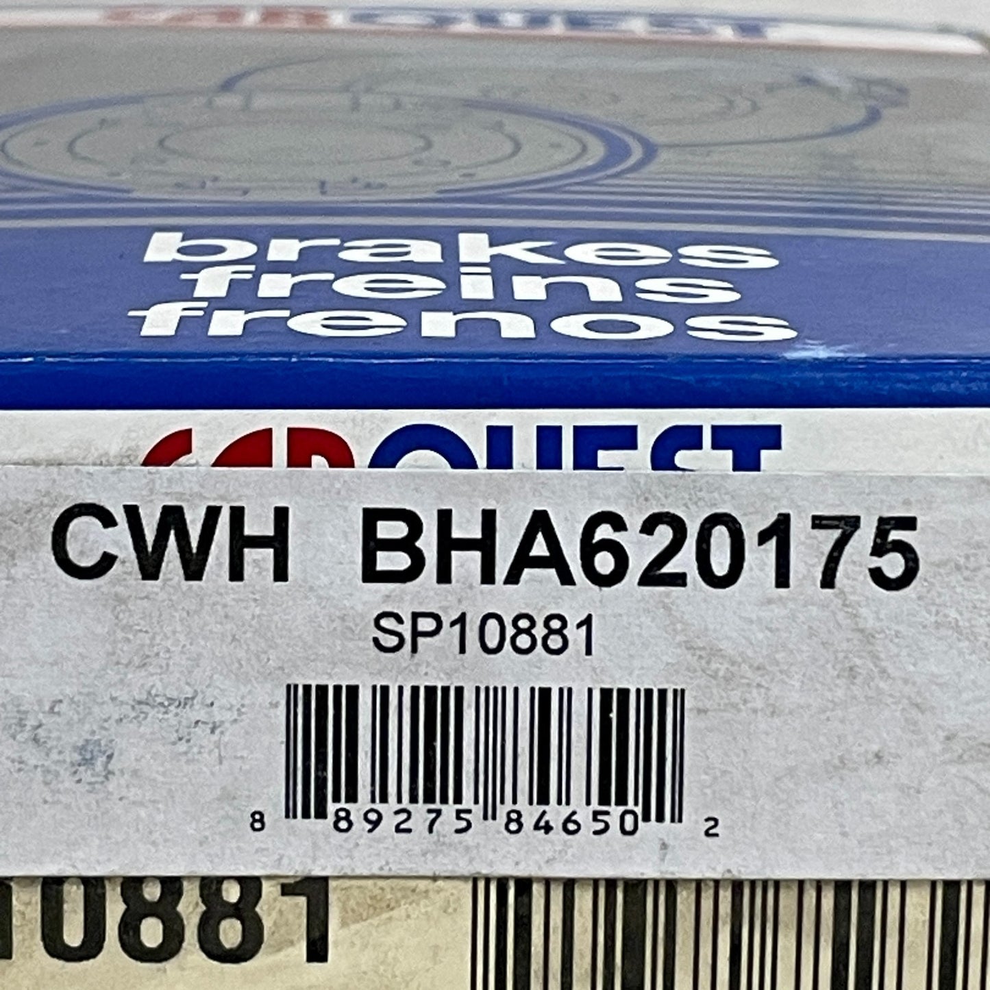 CarQuest Wearever Brake Hydraulic Hose w/Gaskets 19.9″ BHA620175