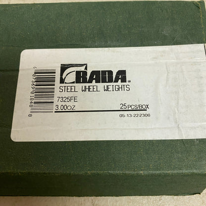 Bada Steel Wheel Weights 81 pcs/box 7325F