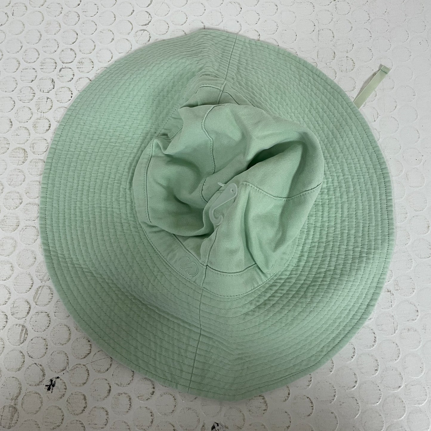 Calia Women’s Wide Brim Sun Hat Light Green CAC2304 NWT Adjustable Hat One Size
