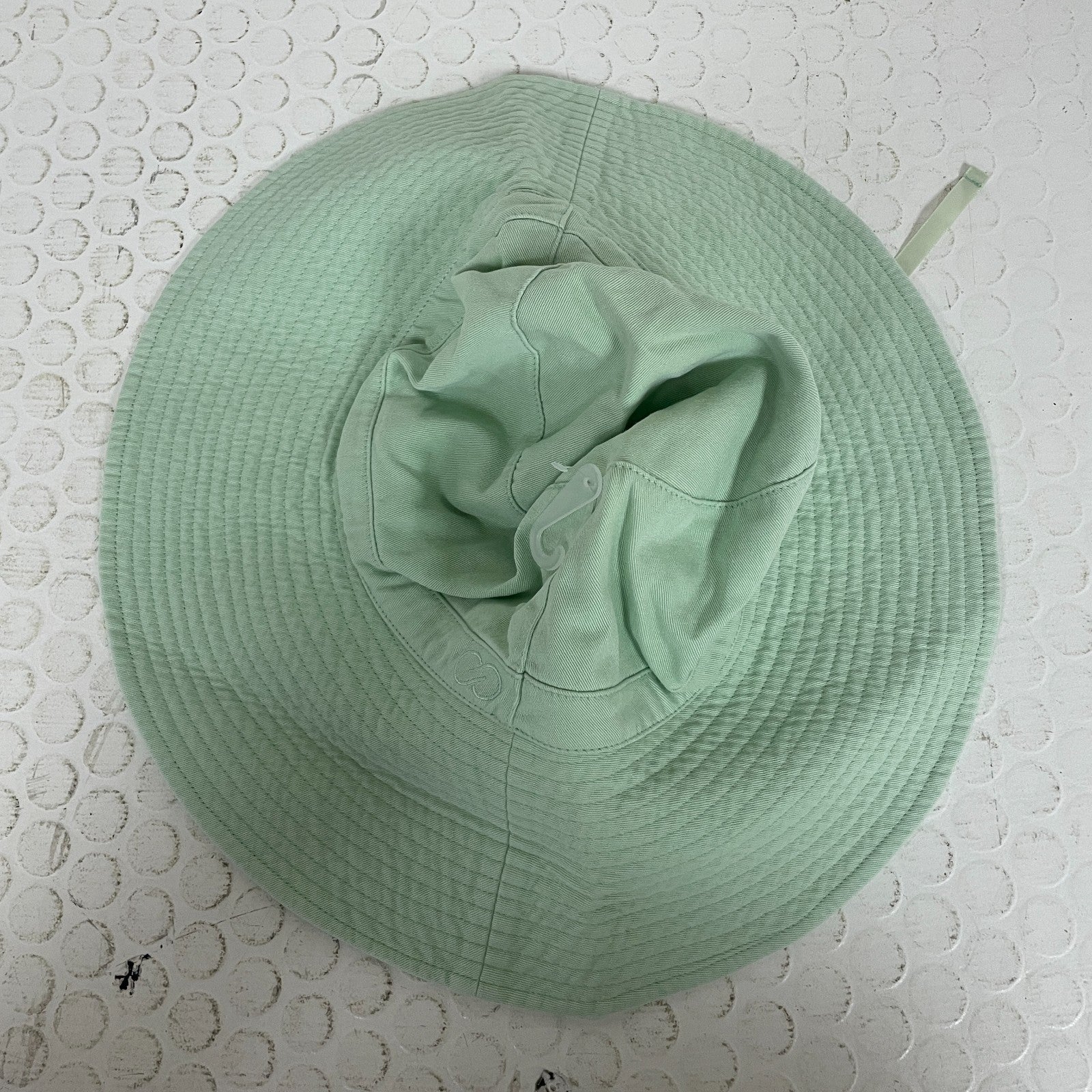 Calia Women’s Wide Brim Sun Hat Light Green CAC2304 NWT Adjustable Hat One Size