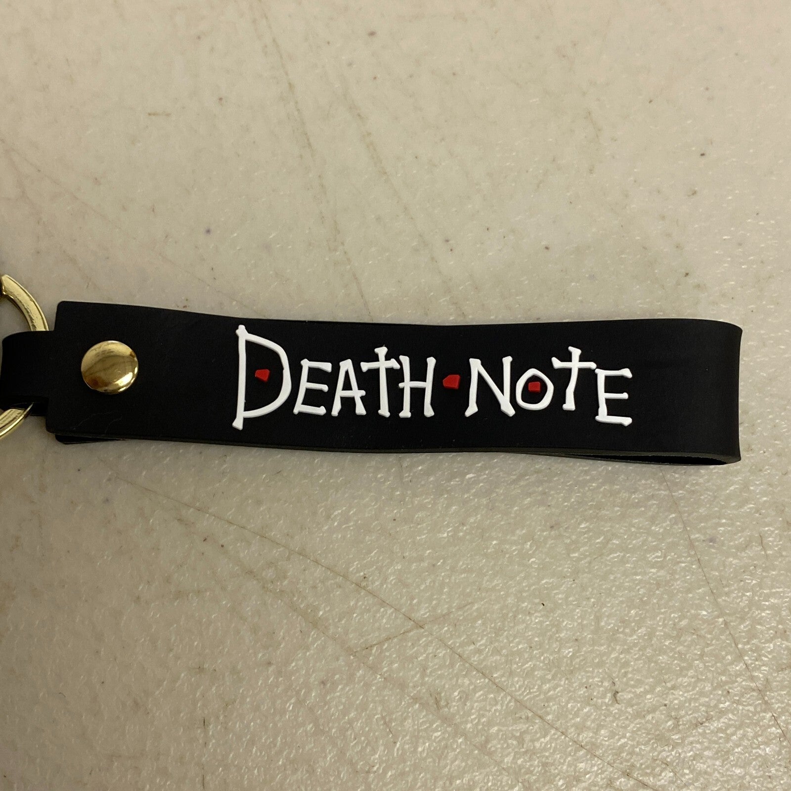 Assorted Silicone Death Note Keychain Rem Accessory