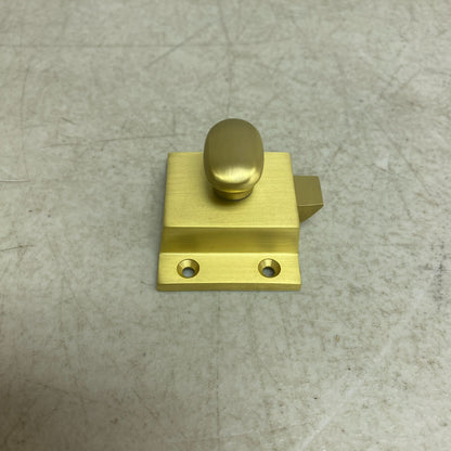 Pitkin Brass Cabinet Latches with Oval Knob SH553088SB