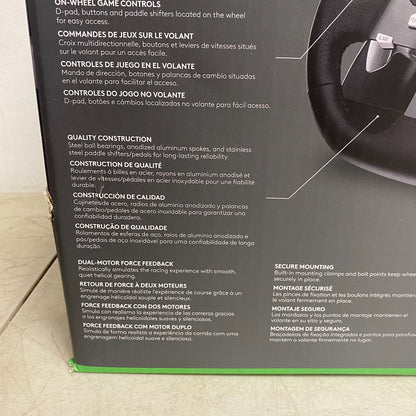 Logitech G920 Driving Force Racing Wheel & Pedals for Xbox Series X|S, Xbox New