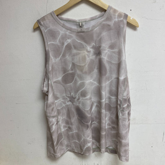 Calia Womens Split Back Muscle Tank Aquatic Neutral Sleeveless WAX11223PRT