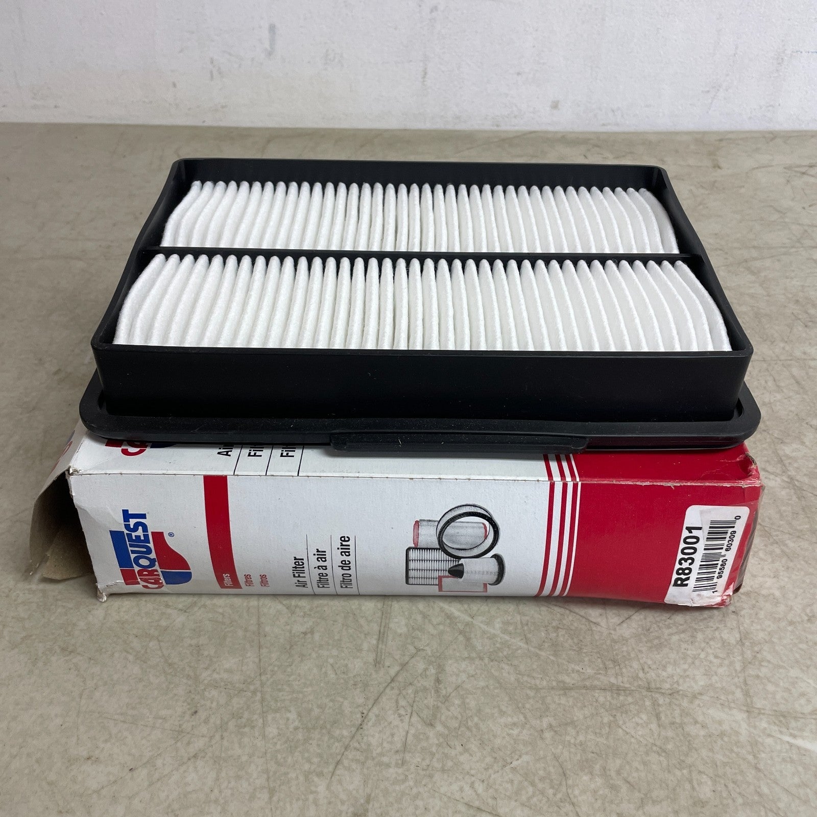 Carquest R83001 Engine Air Filter Replaces 16546-EG000 WIX 49001