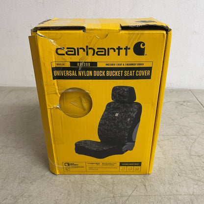 Carhartt Universal Bucket Seat Cover Nylon Duck Canvas Blind Duck Camo Single