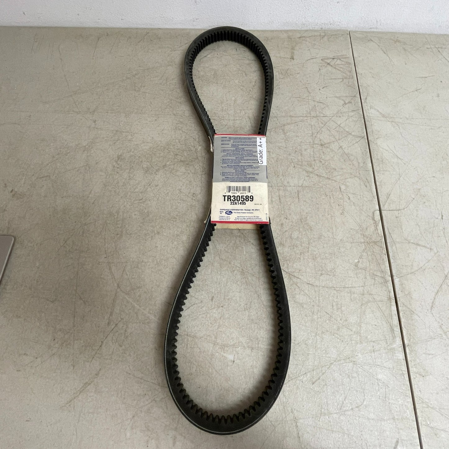 Carquest/TR Gates Green-Stripe Truck & Bus V-Belt 59.44" Outside TR30589