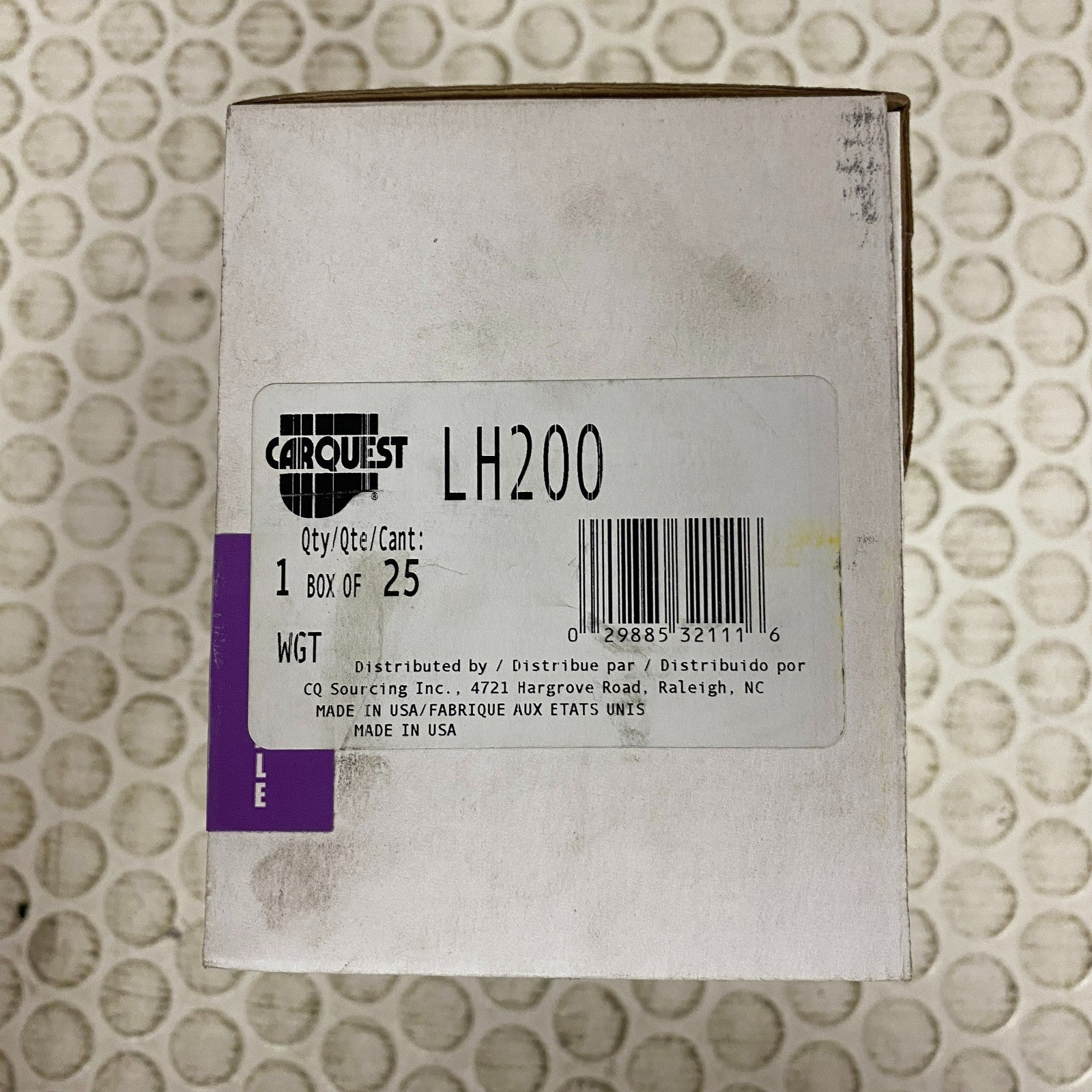 CARQUEST Clip On Lead Wheel Weight Zinc Coated 2 oz LH200 25 Count