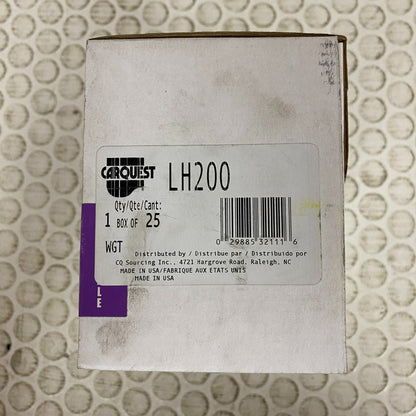 CARQUEST Clip On Lead Wheel Weight Zinc Coated 2 oz LH200 25 Count