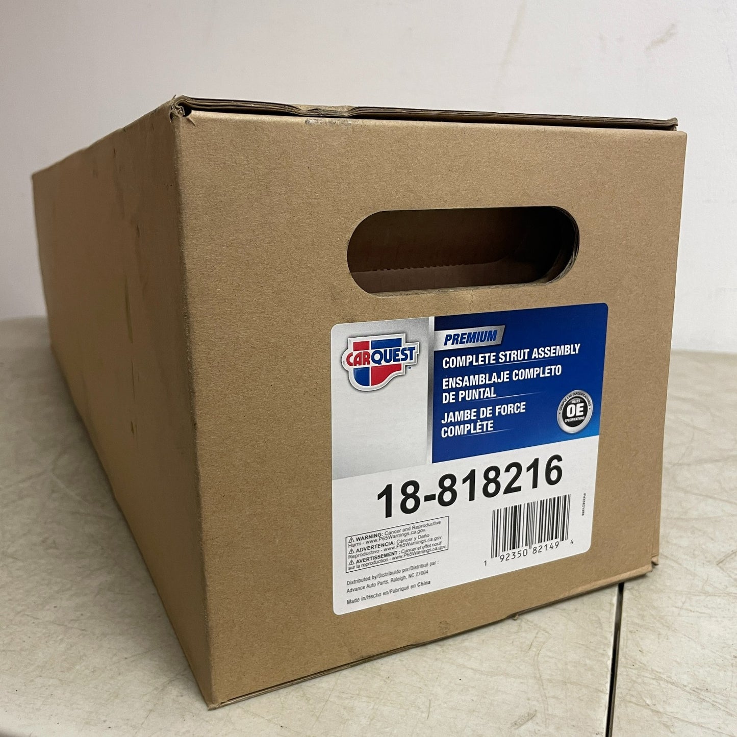 Carquest Complete Strut Assembly Ready to Install Front 18-818216