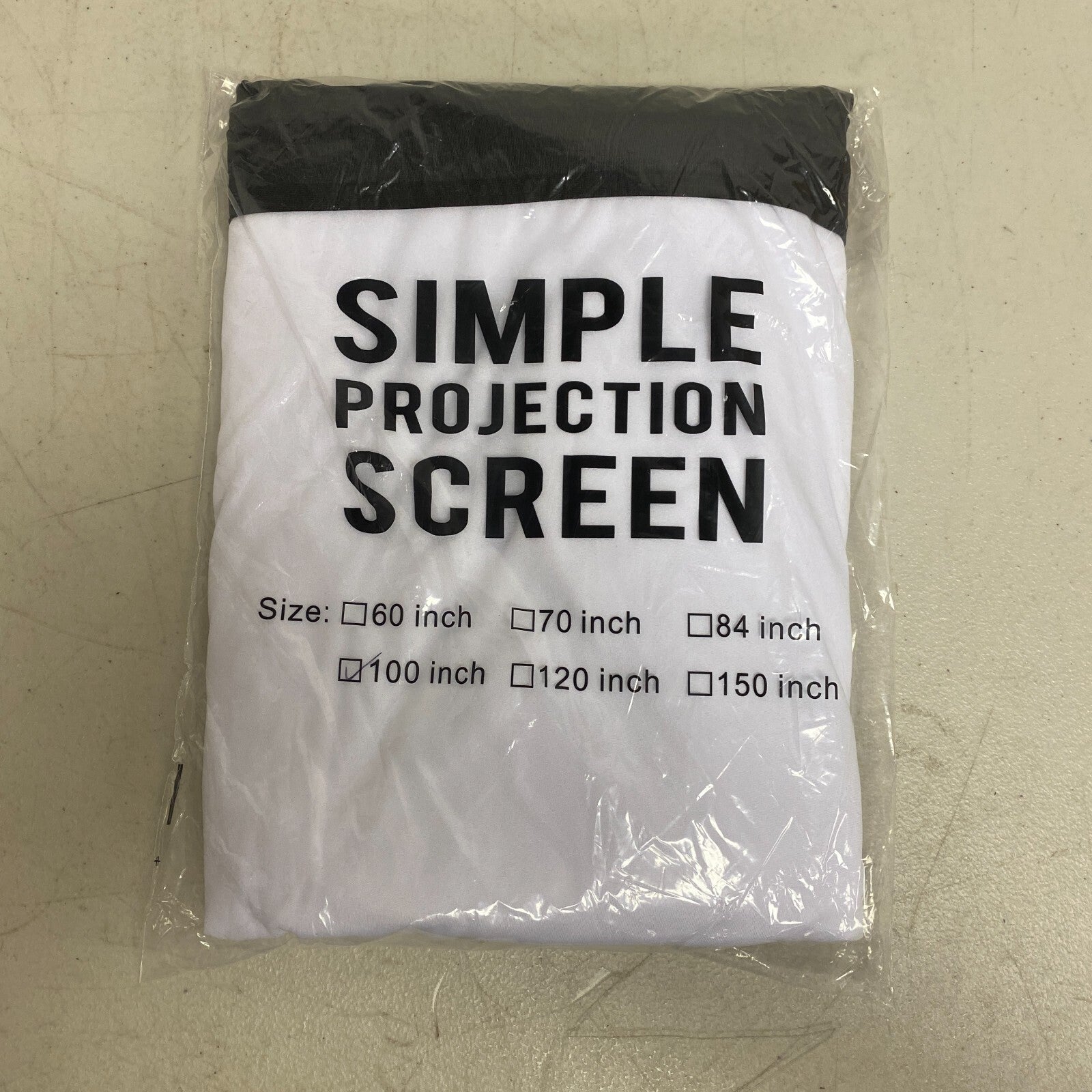 Roconia 150" Class FHD (1080p) LED Projector Movie Video Home Theater w/ Screen'