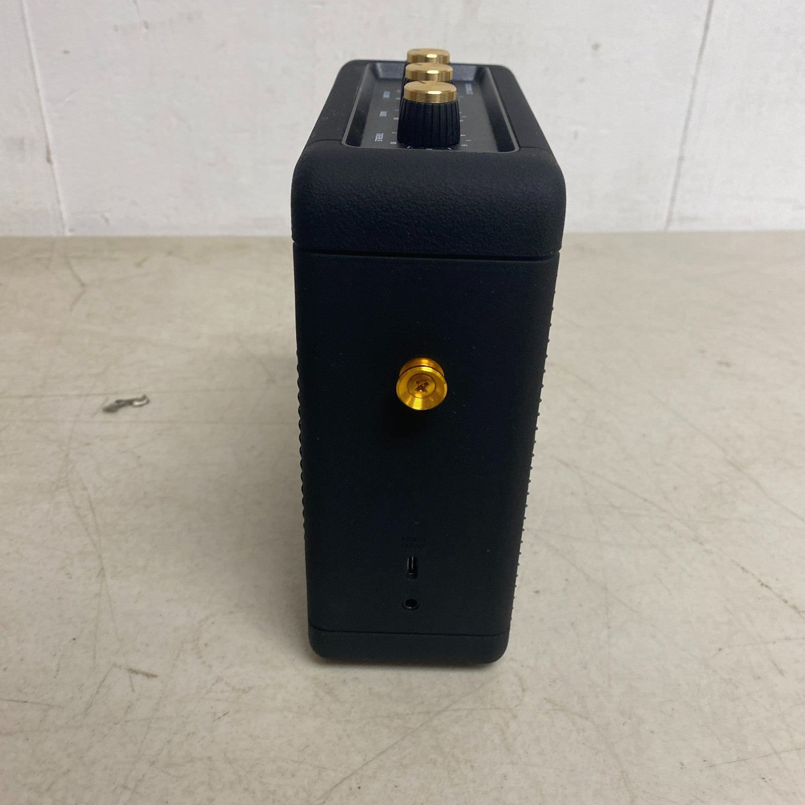 Marshall Stockwell II Portable Bluetooth Speaker Black Brass