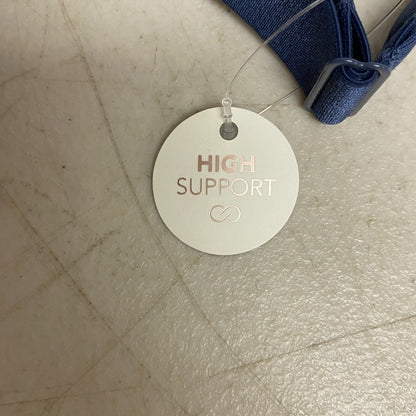 Calia Women High support Go All Out Zip Front Bra Ardosia Slate WAX17103 New