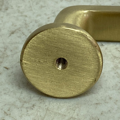 Signature Hardware 3" Belfast Solid Brass Cabinet Pull - Satin Brass