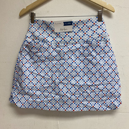 Lady Hagen Women's 17" Tummy Control Skort Stair Multi Plaid Sporty WGH17430PS23