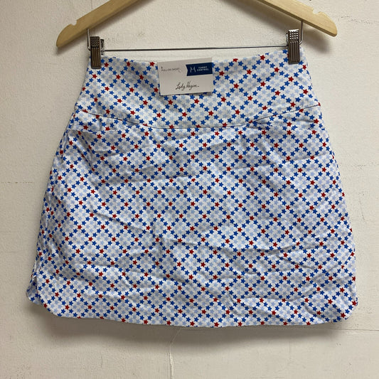 Lady Hagen Women's 17" Tummy Control Skort Stair Multi Plaid Sporty WGH17430PS23