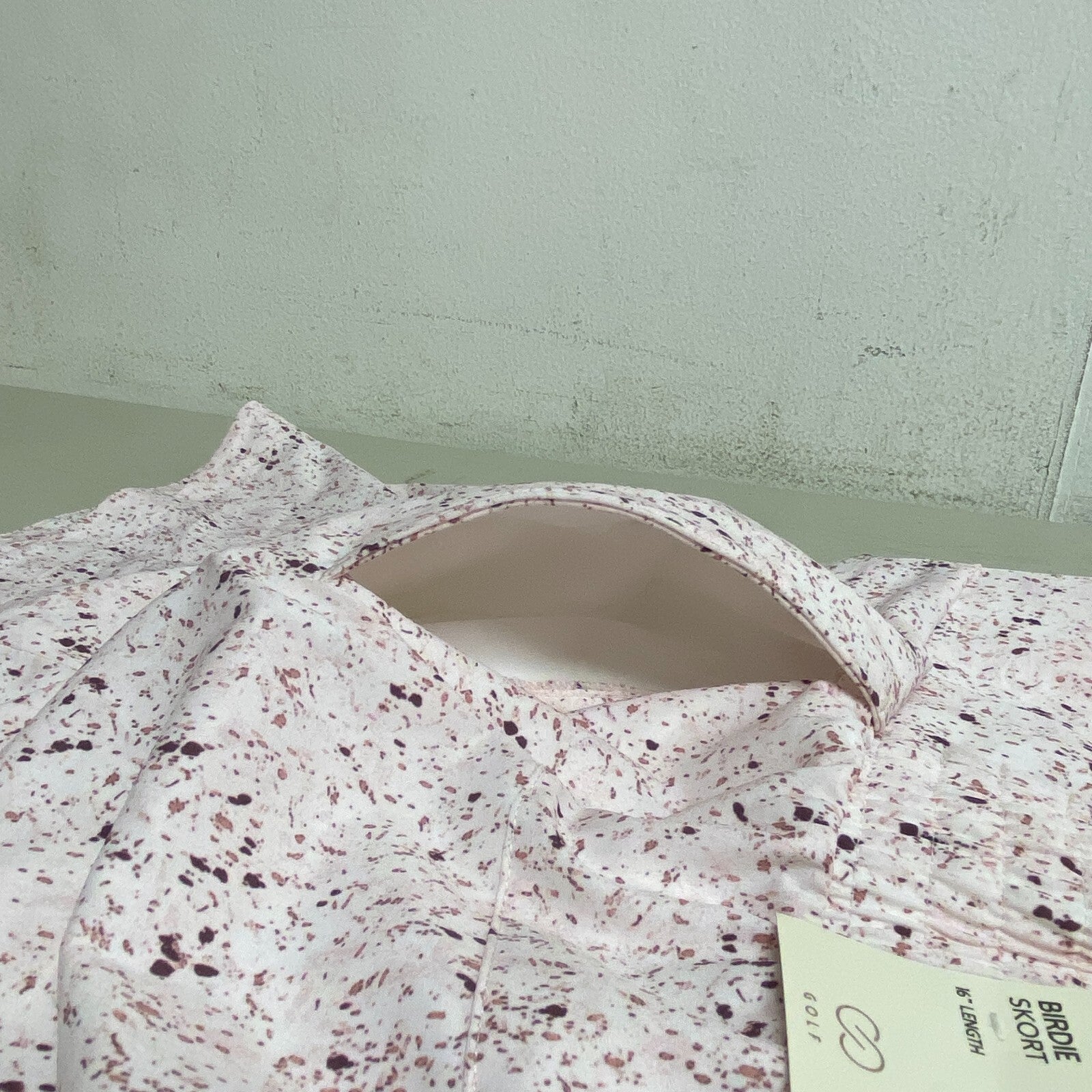 Calia 16" Length Birdie Athletic Skort Small Freckle Pink WCG17020PS23 New