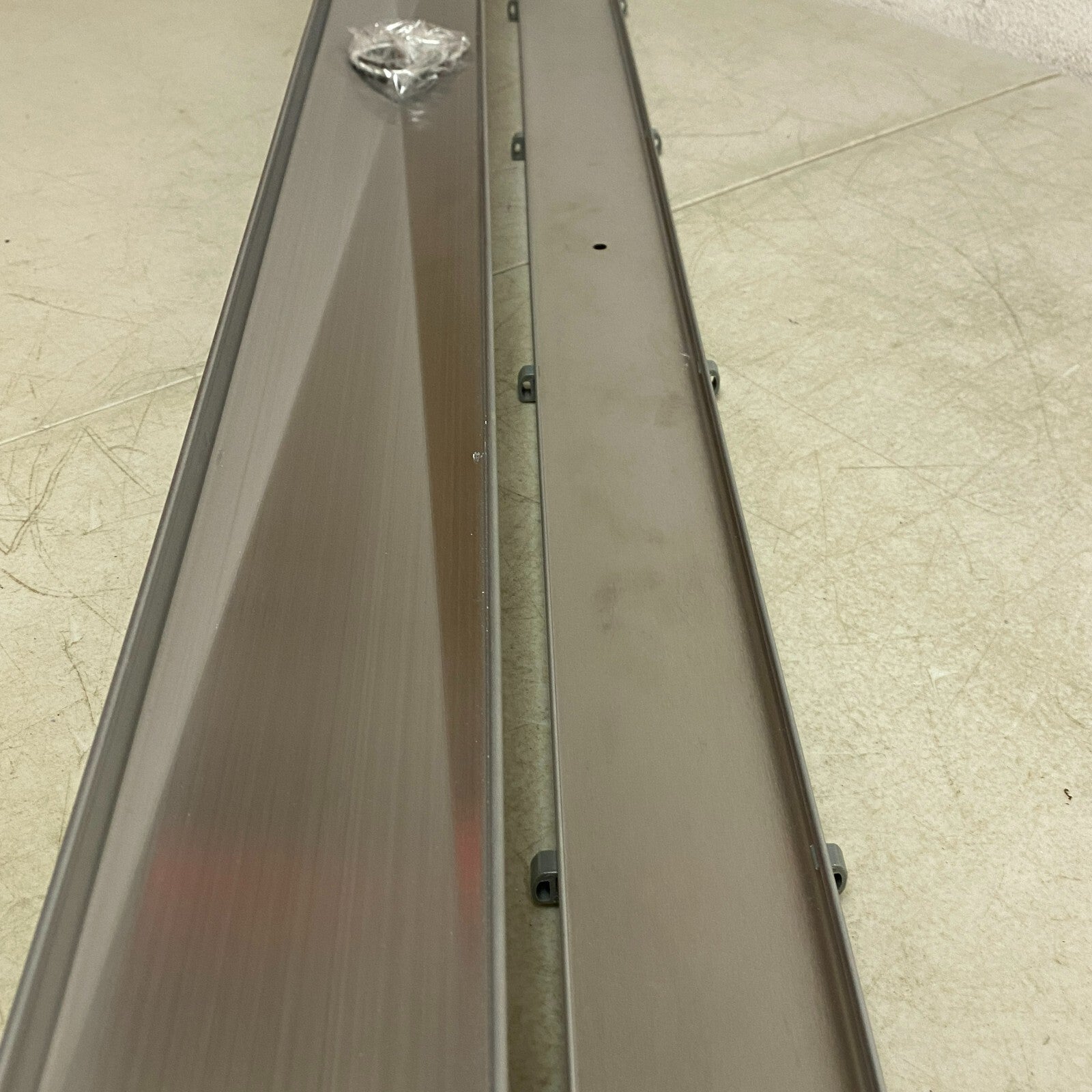 Signature Hardware 48" Cohen Linear Tile-In Shower Drain - Brushed Stainless S.