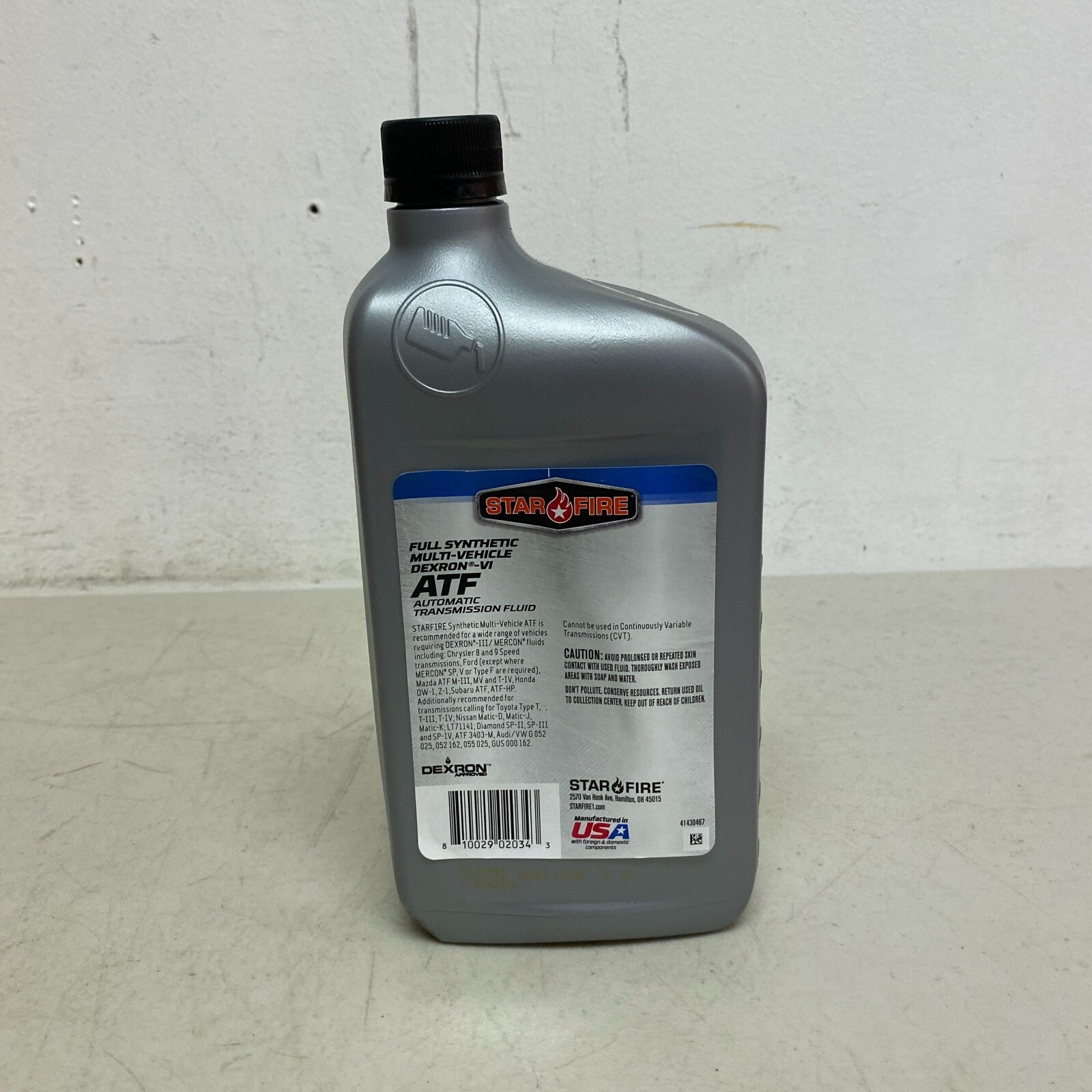 Star Fire Fully Synthetic Multi Vehicle Dexron-VI ATF Low Viscosity Automatic Tr