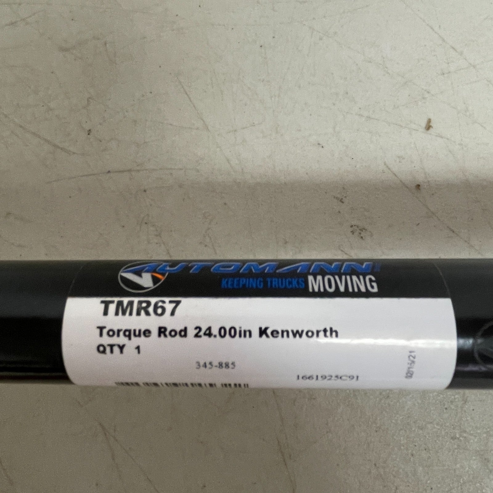 Automann TMR67 24" Torque Rod for Kenworth/Volvo Rear AG100 Suspension