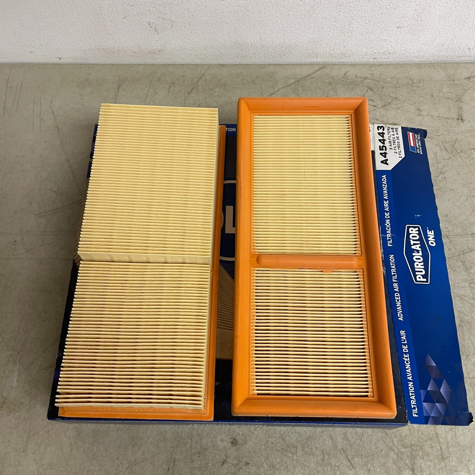 PurolatorONE Engine Air Filter Full Synthetic Media 99% Dirt Capture A45443