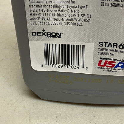 Star Fire Fully Synthetic Multi Vehicle Dexron-VI ATF Low Viscosity Automatic Tr