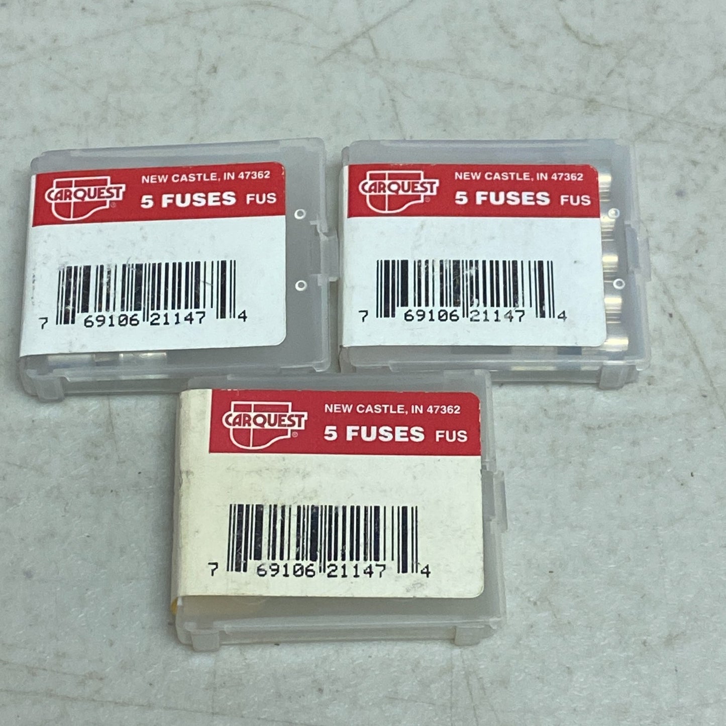 CARQUEST AGA 30 Glass Fuse 3 pack 15 Count