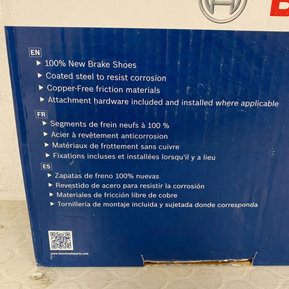 Bosch BS714 Blue Rear Drum Brake Shoe Set for Dodge Caravan Chrysler Voyager