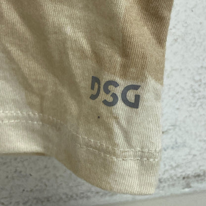 DSG Boys Training Cotton T-cCamouflage Stain Dye Light Sand DAB22100