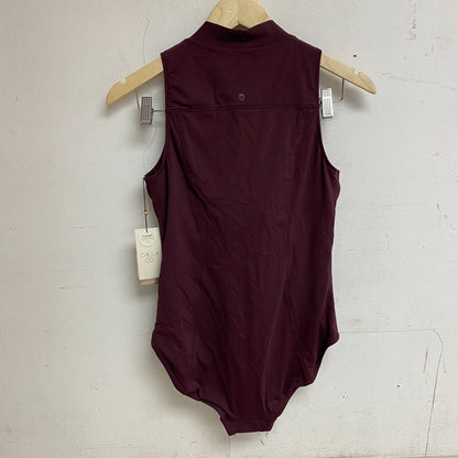 Calia Women's Swim Collection Sleeveless Paddle suit Wine WSA23112 Brand New!