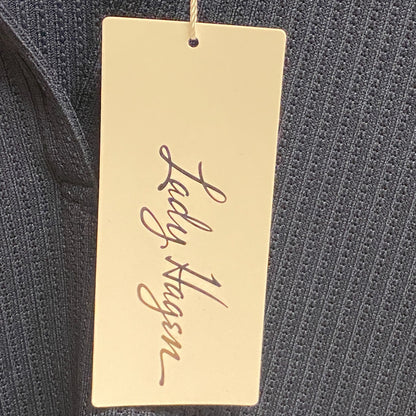 Lady Hagen Women's Contrast Short Sleeve Polo Navy Blazer WGH11471