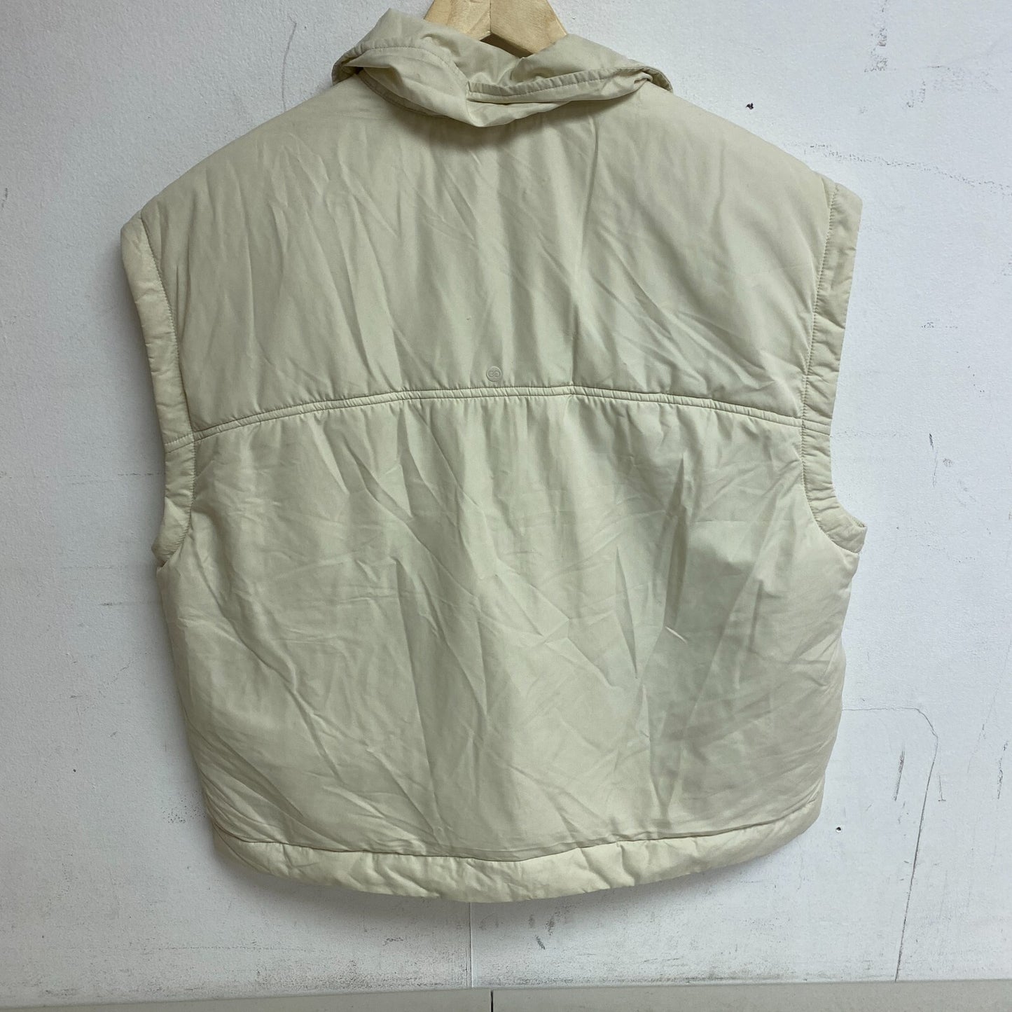 CALIA Womens Journey Fashion Zip Pocket Vest Light Sand Different Sizes WAX36035