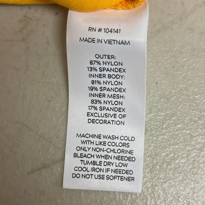 Alpine Design Women's Ribbed Cropped Tank Top Orange Sleeveless ADW12103A