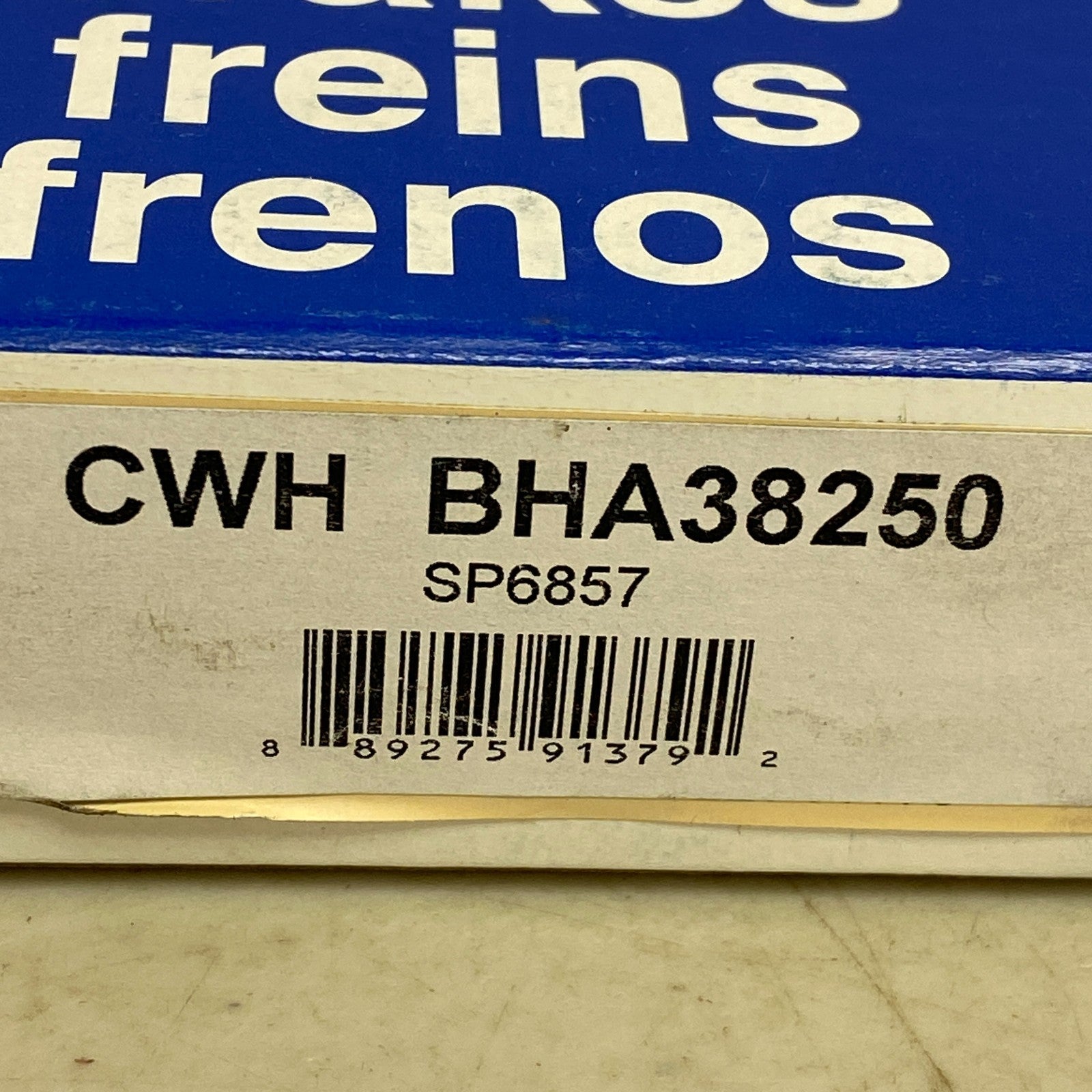 CARQUEST Brake Hydraulic Hose Assembly Black EPDM Rubber Model BHA38250